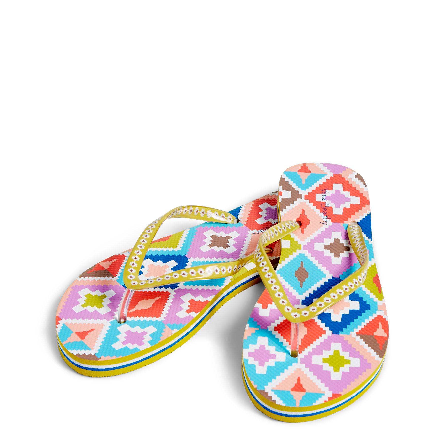 UPC 886003505380 product image for Vera Bradley Flip Flop - Each in Hacienda Diamonds | upcitemdb.com