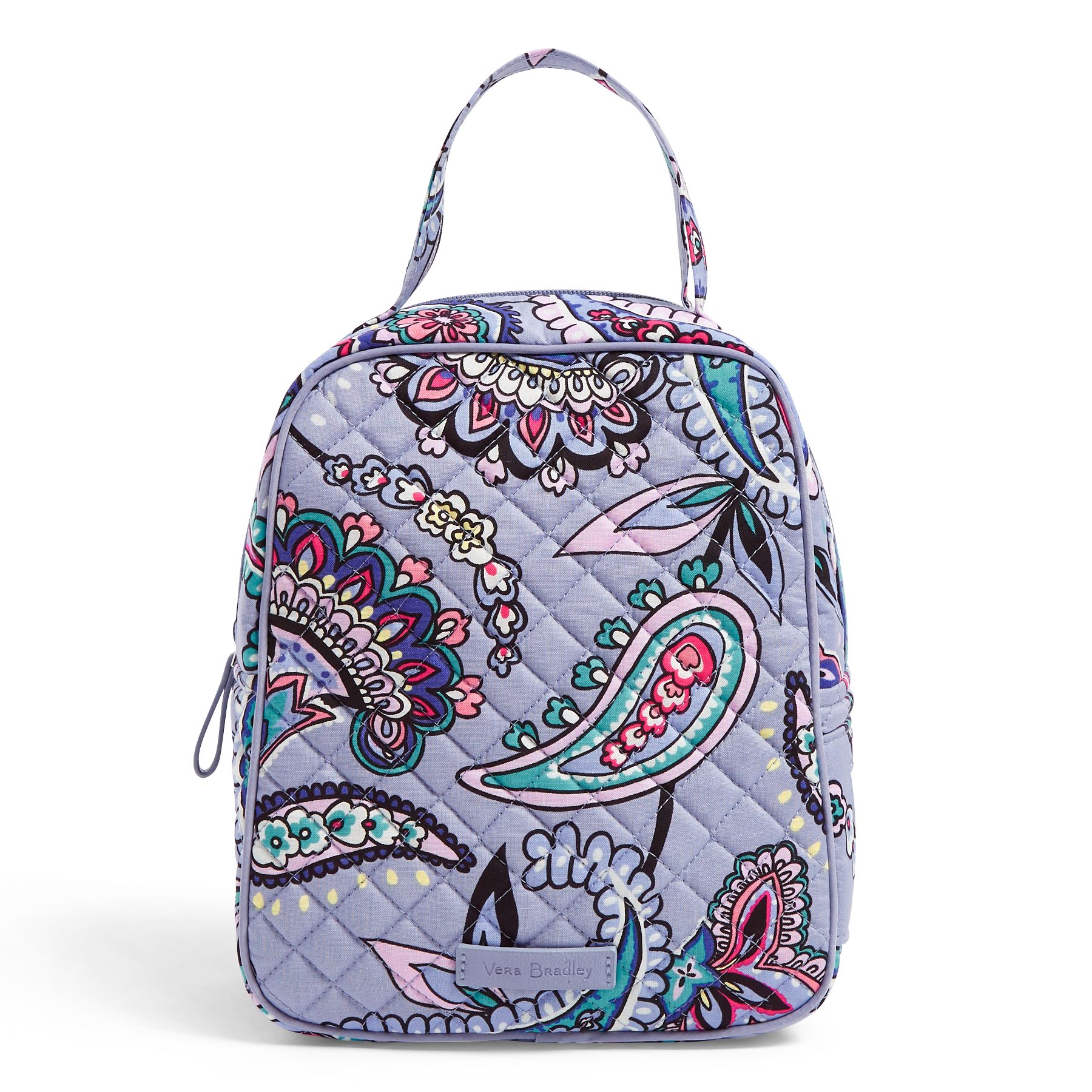 vera bradley purple lunch bag