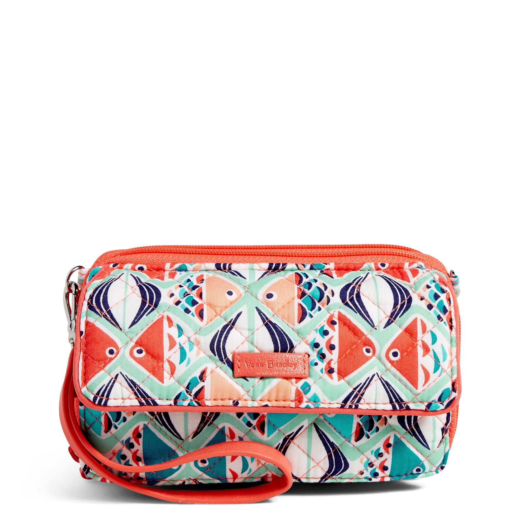 UPC 886003511299 product image for Vera Bradley Iconic RFID All in One Crossbody in Go Fish | upcitemdb.com