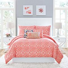 Coral Bedding Quilts Shams Decorative Pillows More Home